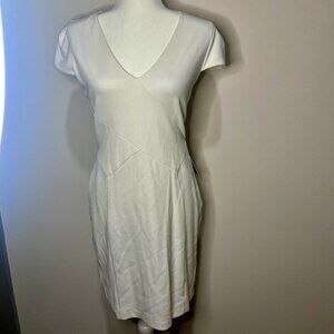 Express White Capped-Sleeve Dress (NWT)